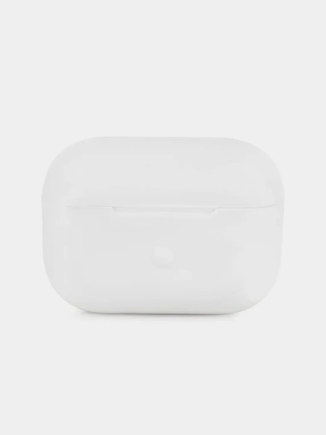 Белый силиконовый защитный чехол для Apple Airpods Pro