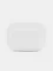 Белый силиконовый защитный чехол для Apple Airpods Pro