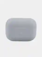 Серый силиконовый защитный чехол для Apple Airpods Pro