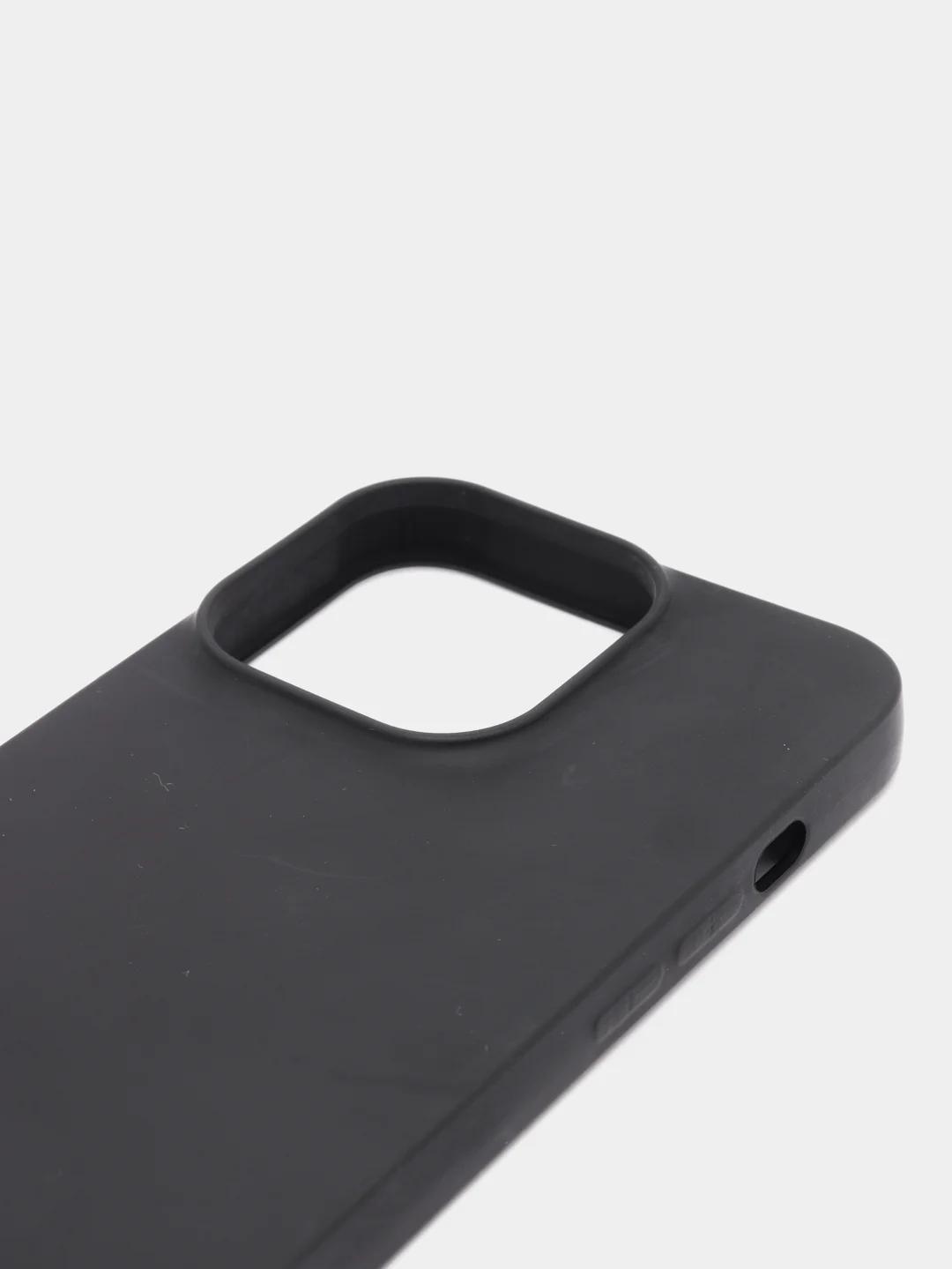 Черный чехол для iPhone 13, 13 Pro, 13 Pro max, силикон