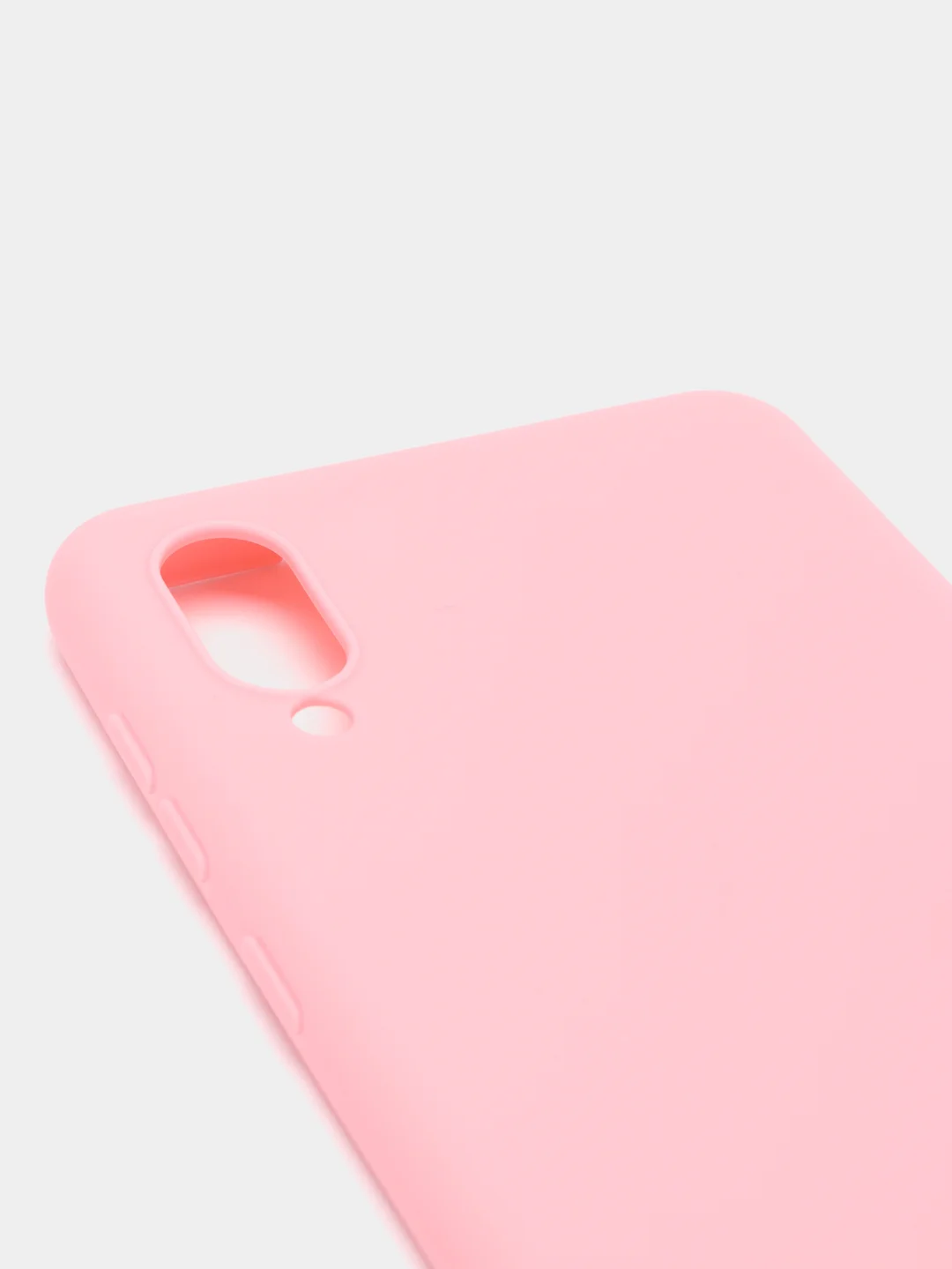 Розовый чехол Samsung Galaxy A02 (2021), силиконовый