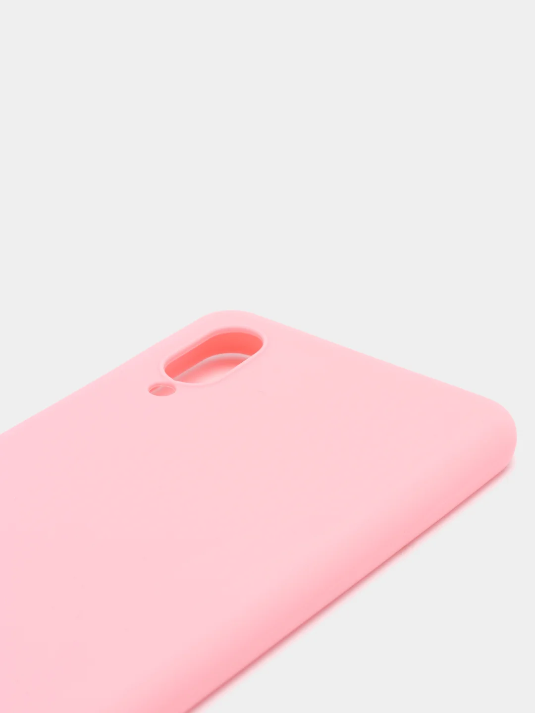 Розовый чехол Samsung Galaxy A02 (2021), силиконовый