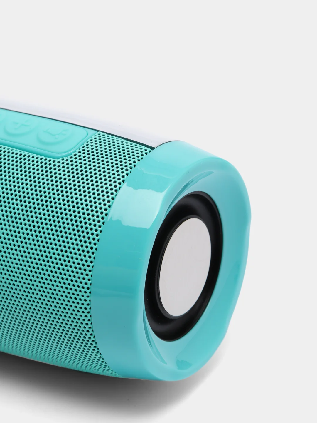 Бирюзовый портативная Bluetooth-колонка со светомузыкой TG-157