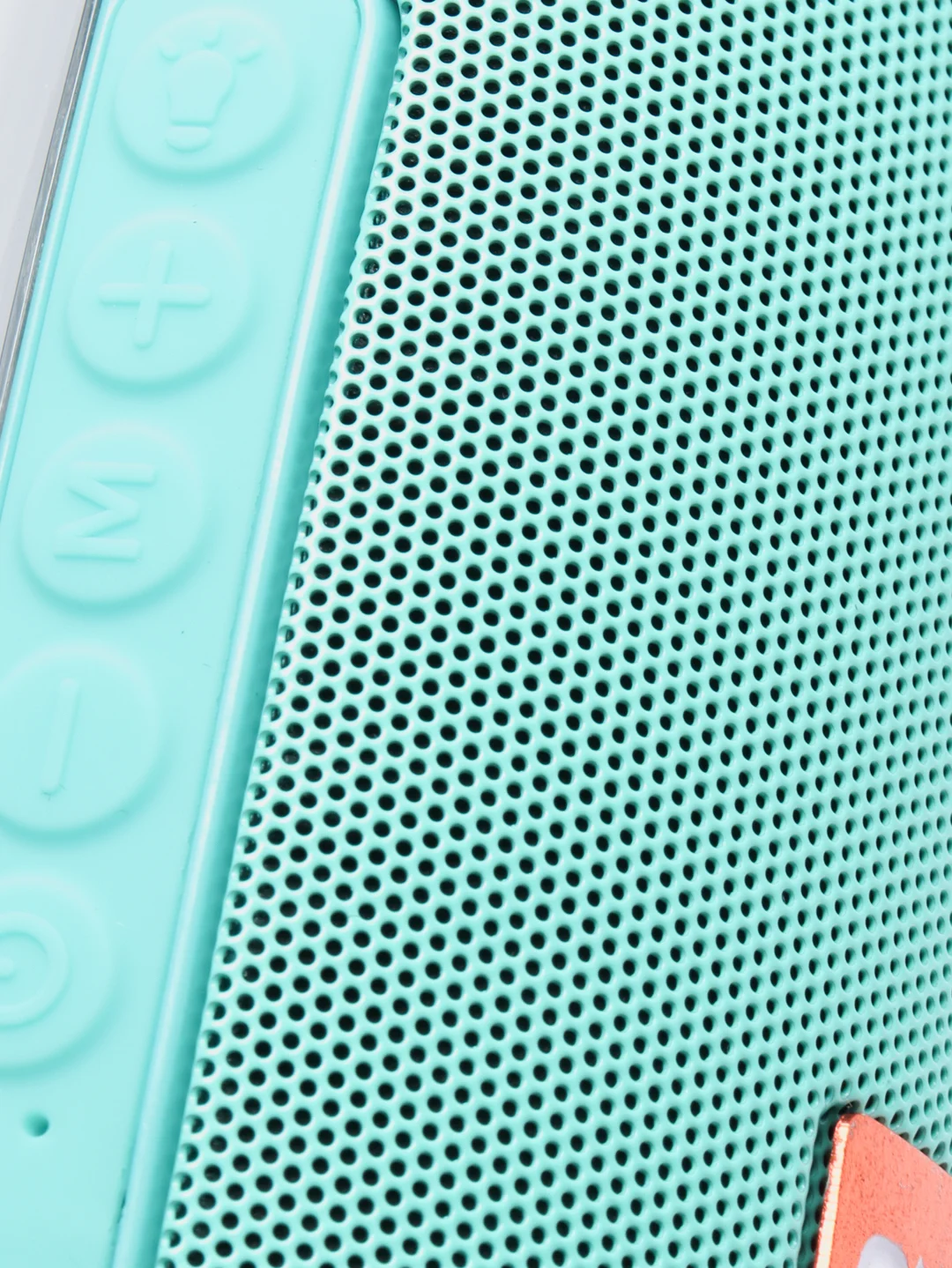 Бирюзовый портативная Bluetooth-колонка со светомузыкой TG-157