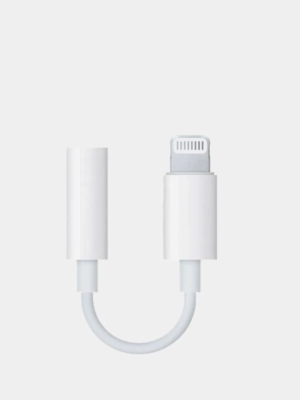 Адаптер-переходник для Apple iPhone, Lightning - 3.5 mm Jack