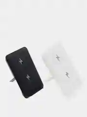Белый беспроводная зарядка подставка для смартфонов.