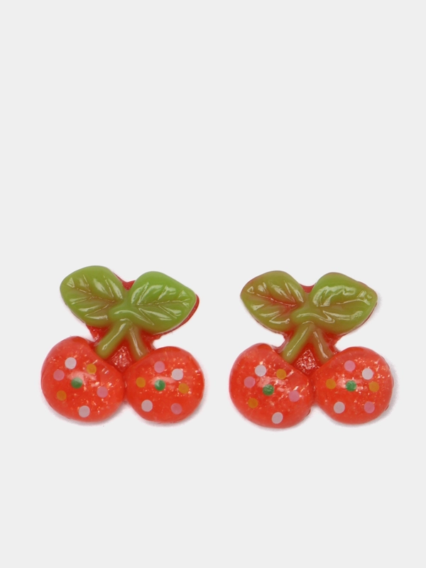 Кабошон "Вишенки", 2 штуки
