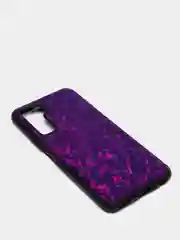 Индиго чехол Huawei Honor 30s, Хуавей Хонор 30с силиконовый, имитация змеиной кожи