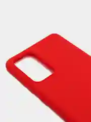 Красный чехол силиконовый для Samsung Galaxy A72 ( Самсунг А72)