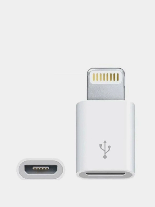 Переходник штекер Lightning - гнездо microUSB BS-506 купить по цене 79 ...
