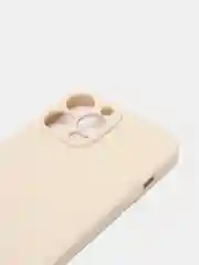 Слоновая кость противоударный, силиконовый, матовый чехол на iPhone 13, 13 Pro, 13 Pro max, 13 mini