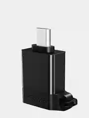 Черный адаптер Micro USB - USB OTG 2.0  US-SJ187