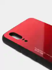 Коричневый градиентный чехол из закалённого стекла для Huawei P20