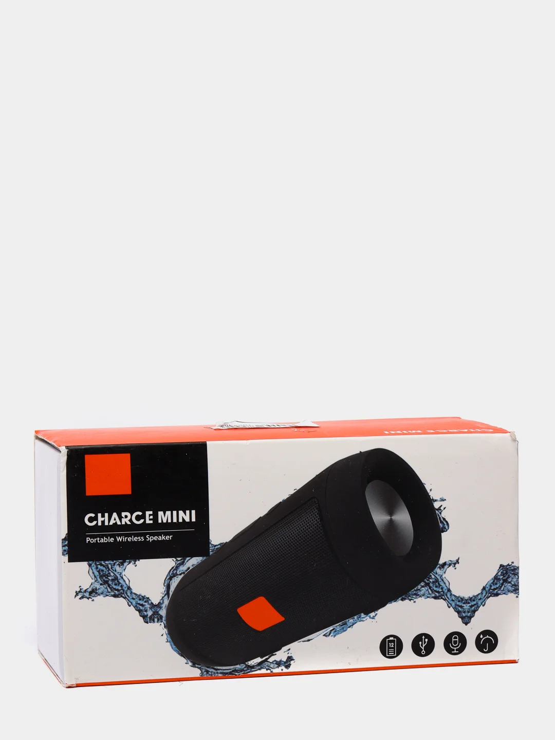 Красный портативная колонка Bluetooth Charge mini