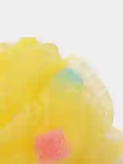 Желтый мочалка шар