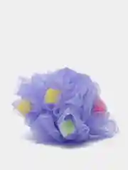 Фиолетовый мочалка шар