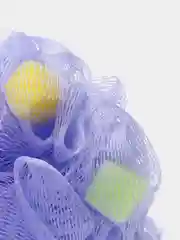 Фиолетовый мочалка шар