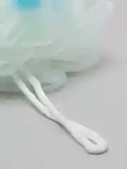 Белый мочалка шар