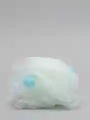 Белый мочалка шар