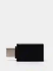 Черный otg переходник Type-C на USB