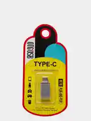 Серебряный otg переходник Type-C на USB