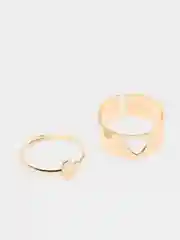 Кольца парные "Сердце"