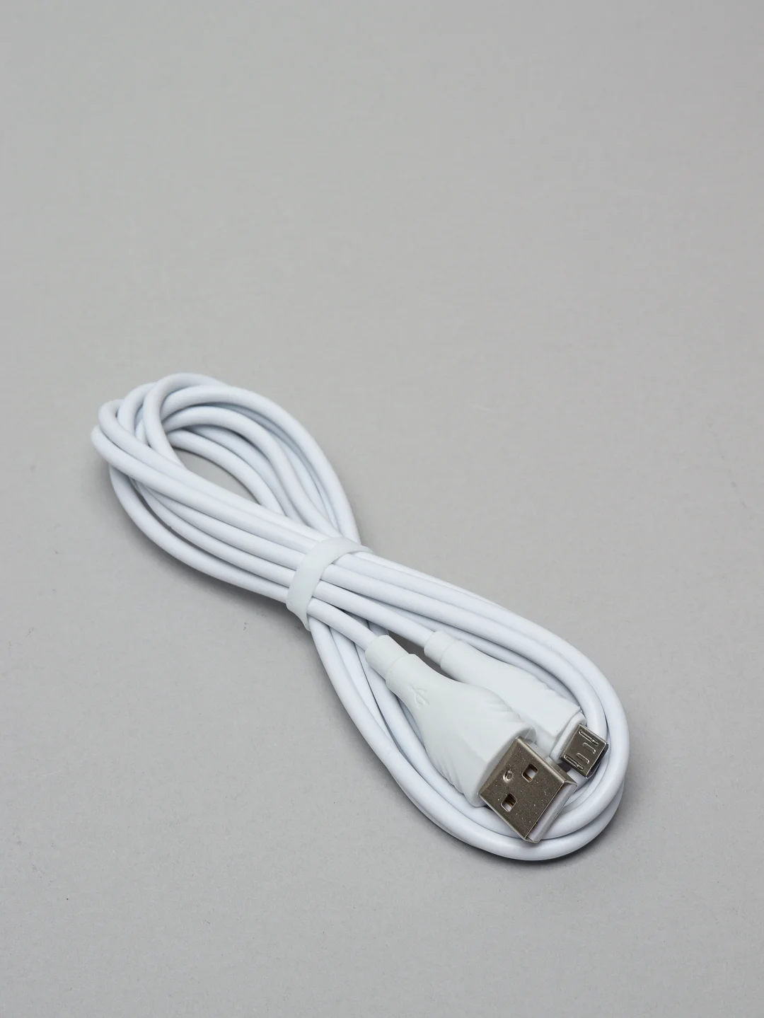 Кабель Borofone BX18, micro-USB, 2А, ПВХ, белый, 2 м