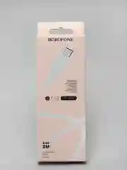 Кабель Borofone BX18, micro-USB, 2А, ПВХ, белый, 2 м