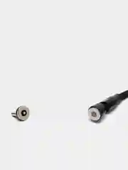 Черный usb кабель Charget магнитный для заряда смартфона 2.4 А+коннектор micro, type c, lightning