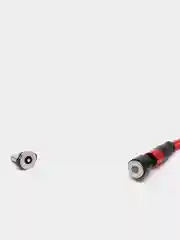 Красный usb кабель Charget магнитный для заряда смартфона 2.4 А+коннектор micro, type c, lightning