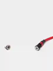 Красный usb кабель Charget магнитный для заряда смартфона 2.4 А+коннектор micro, type c, lightning