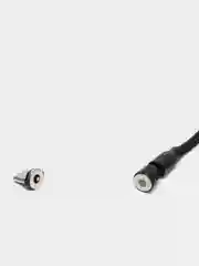 Черный usb кабель Charget магнитный для заряда смартфона 2.4 А+коннектор micro, type c, lightning
