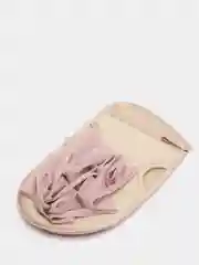 Розовый мочалка варежка "Массажная"