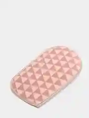 Розовый мочалка варежка "Массажная"