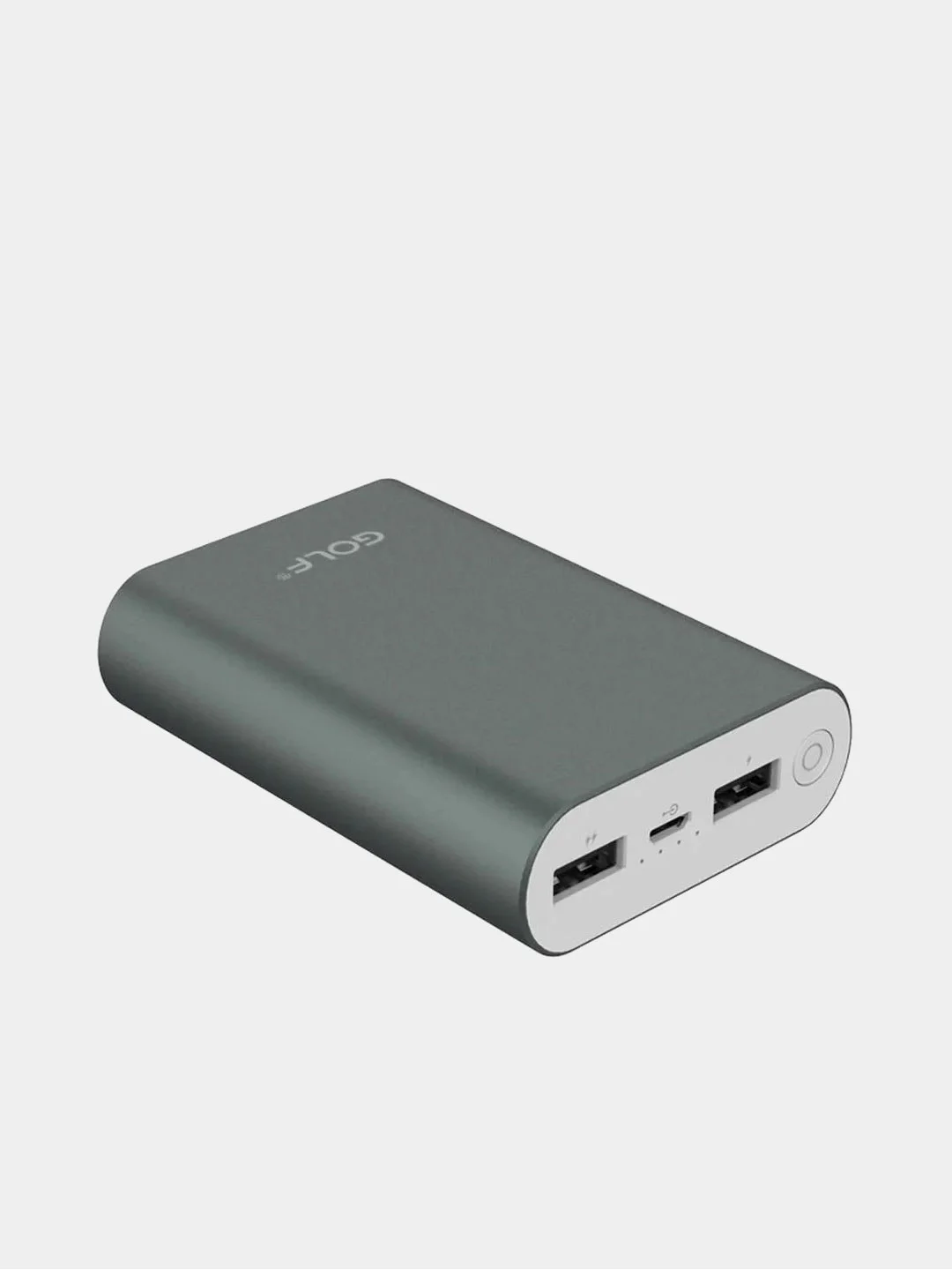 Серый power Bank GOLF G65