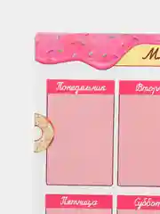 Магнитный планер "Пончики", с маркером