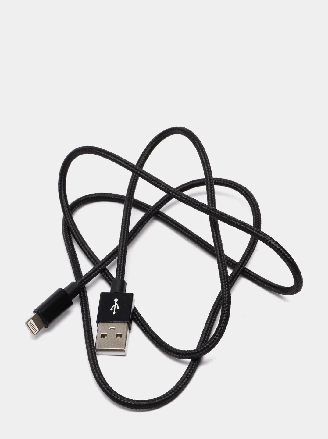 Кабель для зарядки Apple iPhone / Айфон, USB - 8 PIN (Lightning), черный (Perfeo I4304)