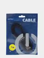 Кабель для зарядки Apple iPhone / Айфон, USB - 8 PIN (Lightning), черный (Perfeo I4304)