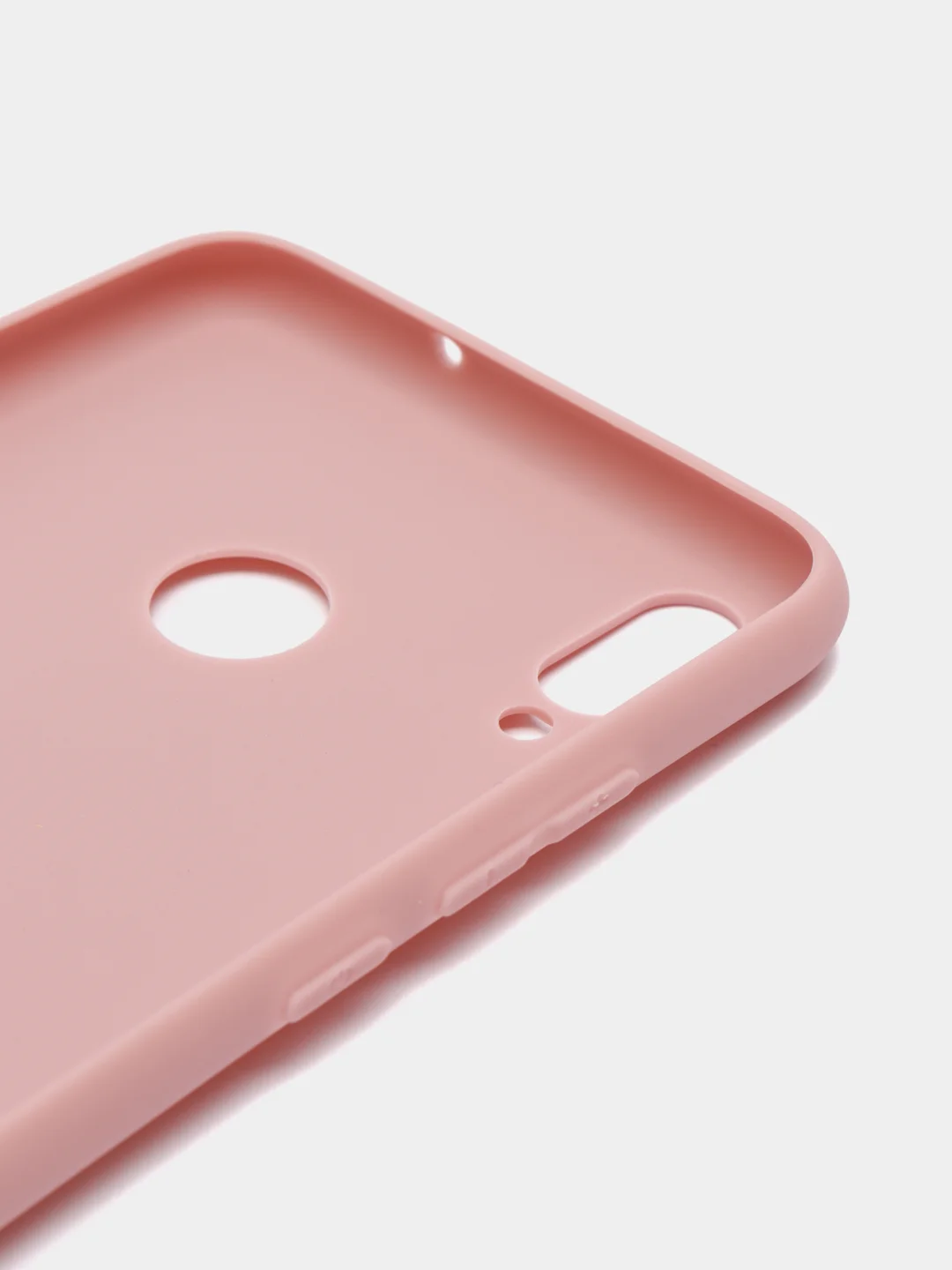 Бежевый чехол Honor 8x силиконовый