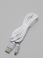 Кабель c пружинкой Type-C micro USB, 2м