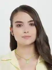 Лайм ожерелье из бисера с медвежонком kpop