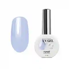 Морской уф гель для наращивания/Цветной жидкий уф гель/Гель лак Runail Professional, 15 мл