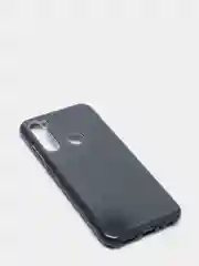 Угольный чехол блестящий Xiaomi Redmi Note 8T, накладка c блёстками Редми Нот 8Т