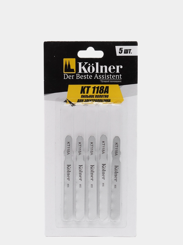 Kolner KT 118А Пильное полотно для электролобзика, по металлу 75*1,2мм
