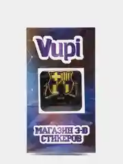 Багровый 3d стикеры (наклейки) на телефон "Футбол" Неймар, Месси, Роналдо, Мбаппе, Бекхэм
