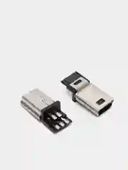 Разъем Mini USB папа 5 пин, под пайку, 2 штуки