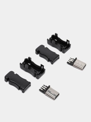 Разъем Mini USB папа 5 пин, под пайку, 2 штуки