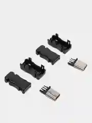 Разъем Mini USB папа 5 пин, под пайку, 2 штуки
