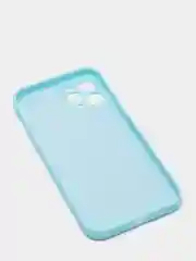 Ледяной чехол силиконовый iPhone 12 PRO матовый с защитой камер, закрытым низом и бархатом внутри