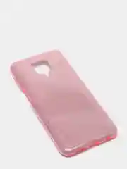 Розовый чехол блестящий Xiaomi Redmi Note 9S, Note 9 PRO накладка с блёстками